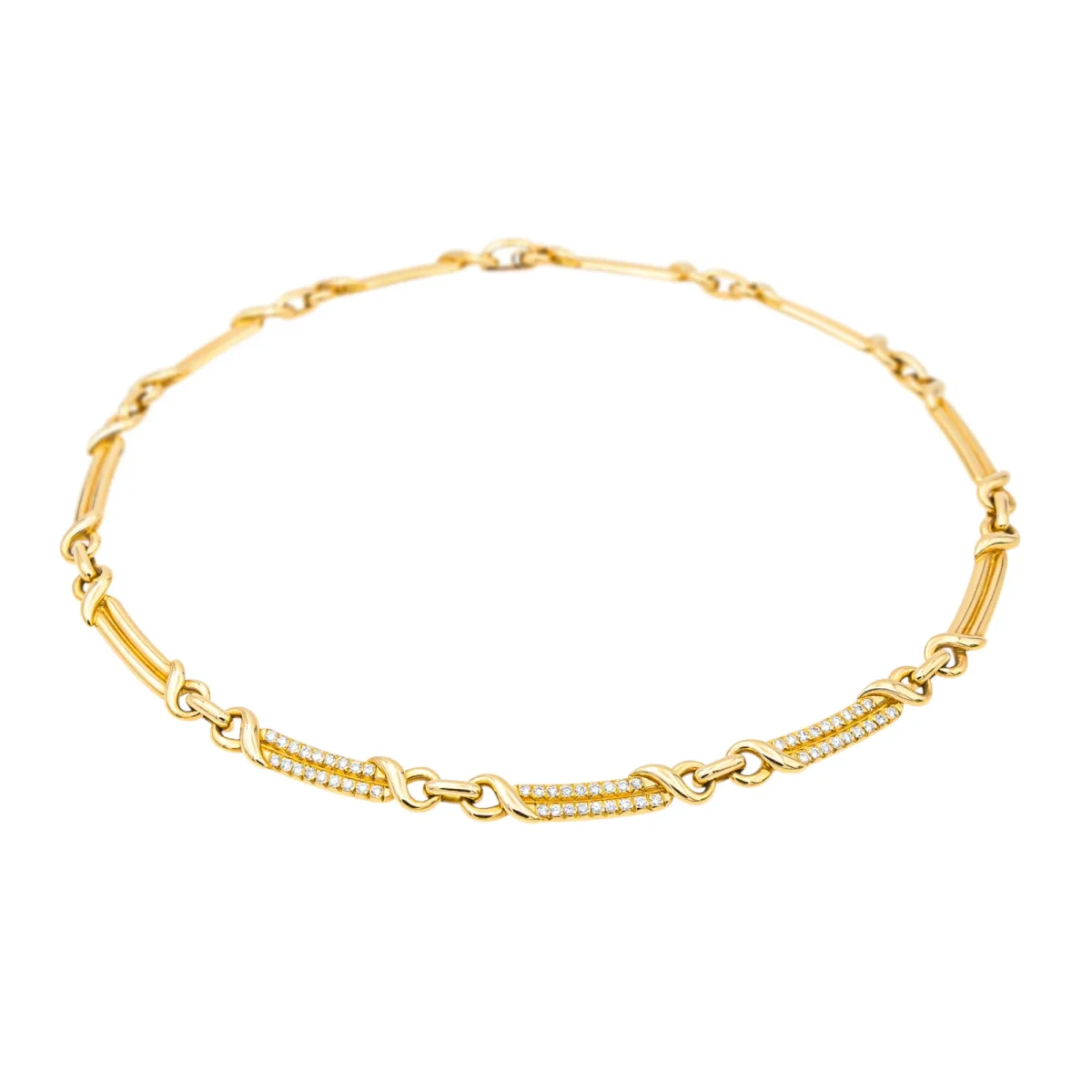 Collier Or jaune Diamant – Image 9