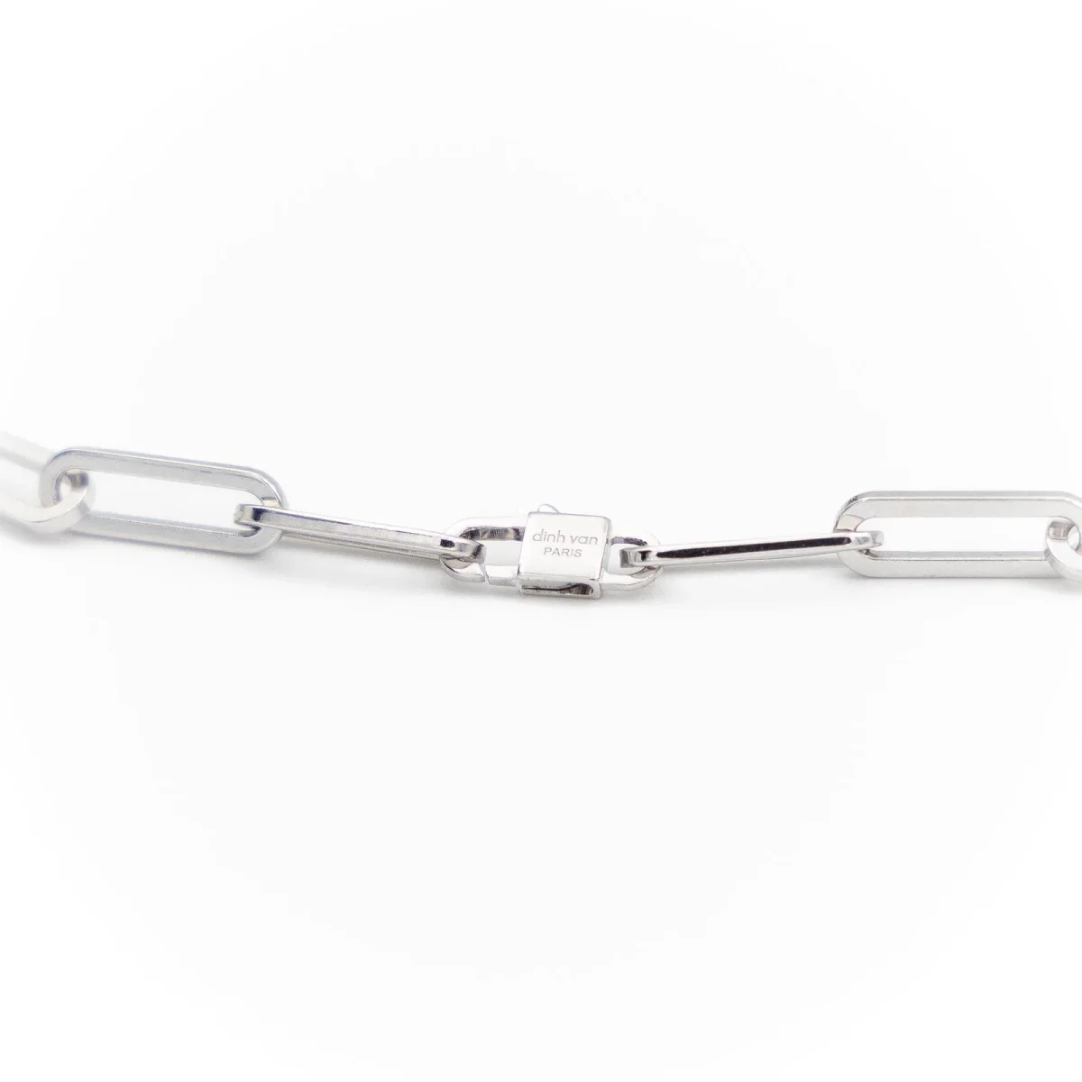 Dinh van Collier Menottes Or blanc Diamant – Image 6