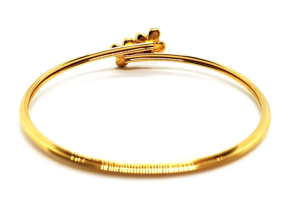 Bracelet Jonc Or jaune Diamant – Image 6