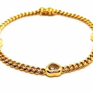 Chopard Bracelet Happy diamonds Or jaune Diamant