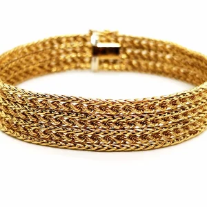 Bracelet Maille Or jaune