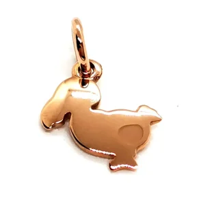 Dodo pomellato Pendentif Dodo Or rose
