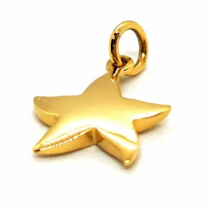 Dodo pomellato Pendentif Etoile Or jaune