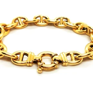 Bracelet Maille marine Or jaune