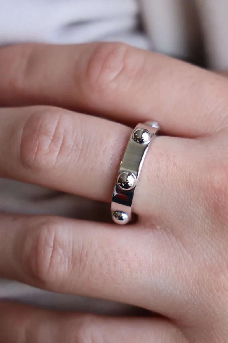 Louis vuitton Bague Or blanc – Image 3