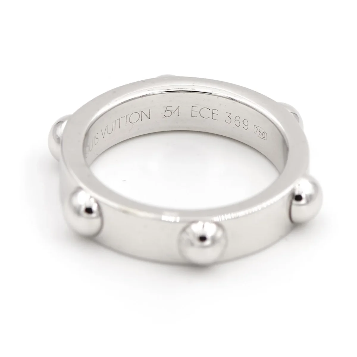 Louis vuitton Bague Or blanc – Image 8