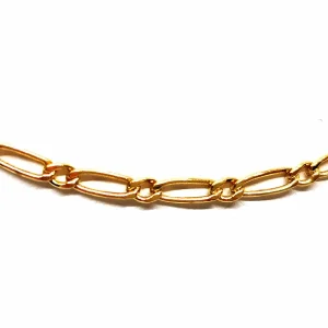 Collier Maille figaro Or jaune