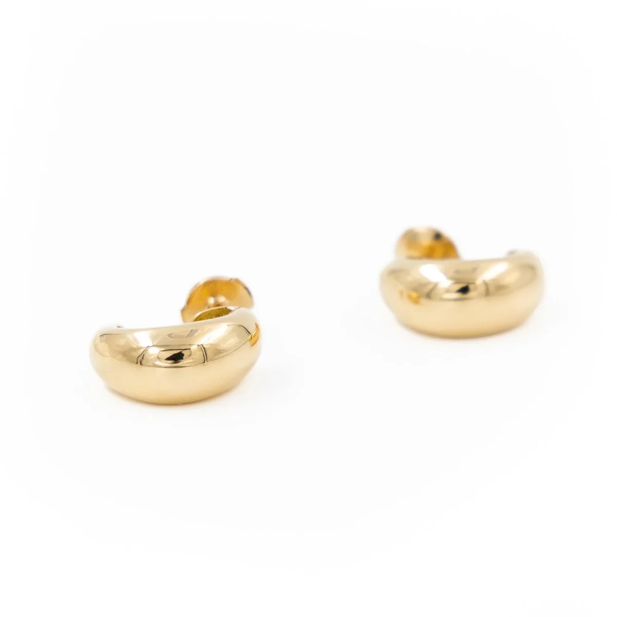 Boucles d'oreilles Créoles Or jaune – Image 8