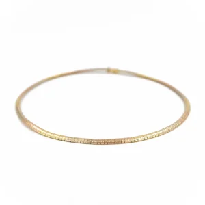 Collier Chaîne Or jaune, Or rose, Or blanc