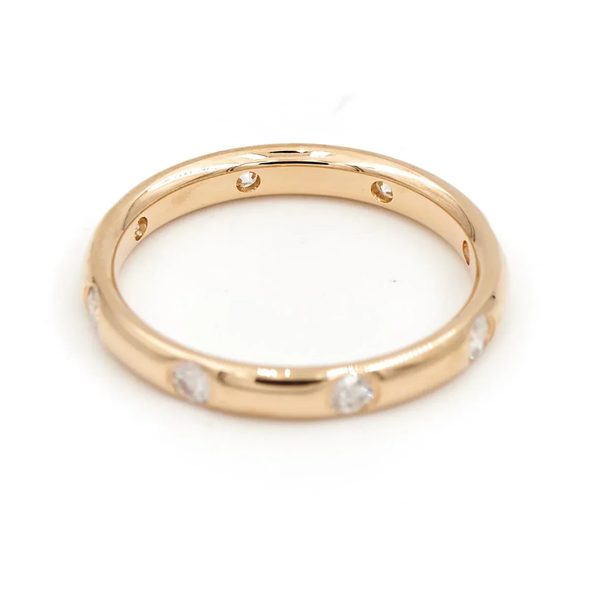 Bague Alliance Or jaune Diamant – Image 7