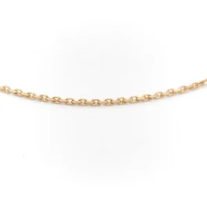 Collier Maille forçat Or jaune