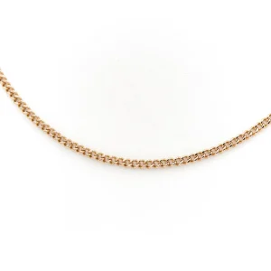 Collier Maille gourmette Or jaune