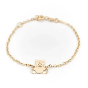 Bracelet Gourmette bébé Or jaune