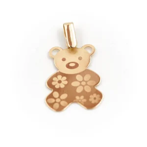 Pendentif Ours Or jaune