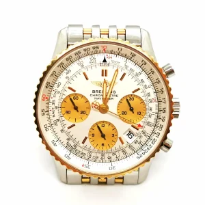 Breitling Montre Navitimer Acier, Or jaune