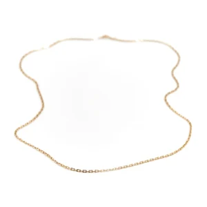 Collier Maille forçat Or jaune