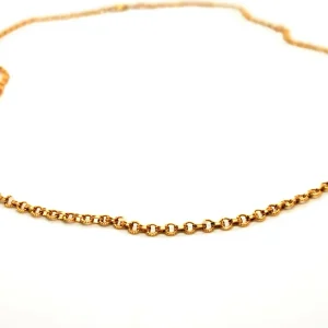 Collier Vintage Or jaune