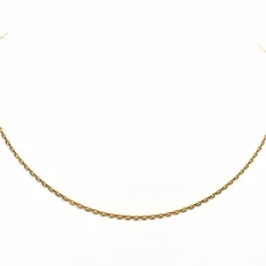 Collier Maille forçat Or jaune