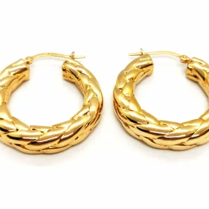 Boucles d'oreilles Créoles Or jaune