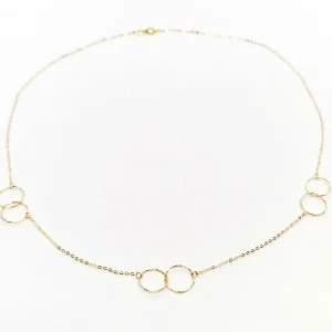 Collier ras de cou Or jaune