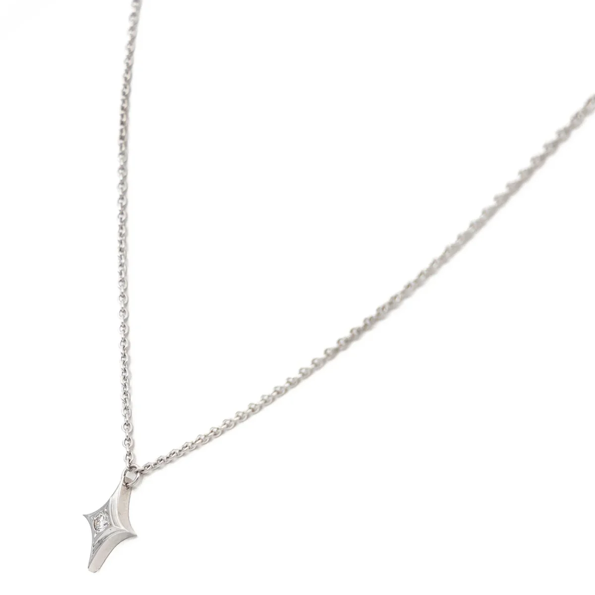Collier Pendentif Platine Diamant – Image 5