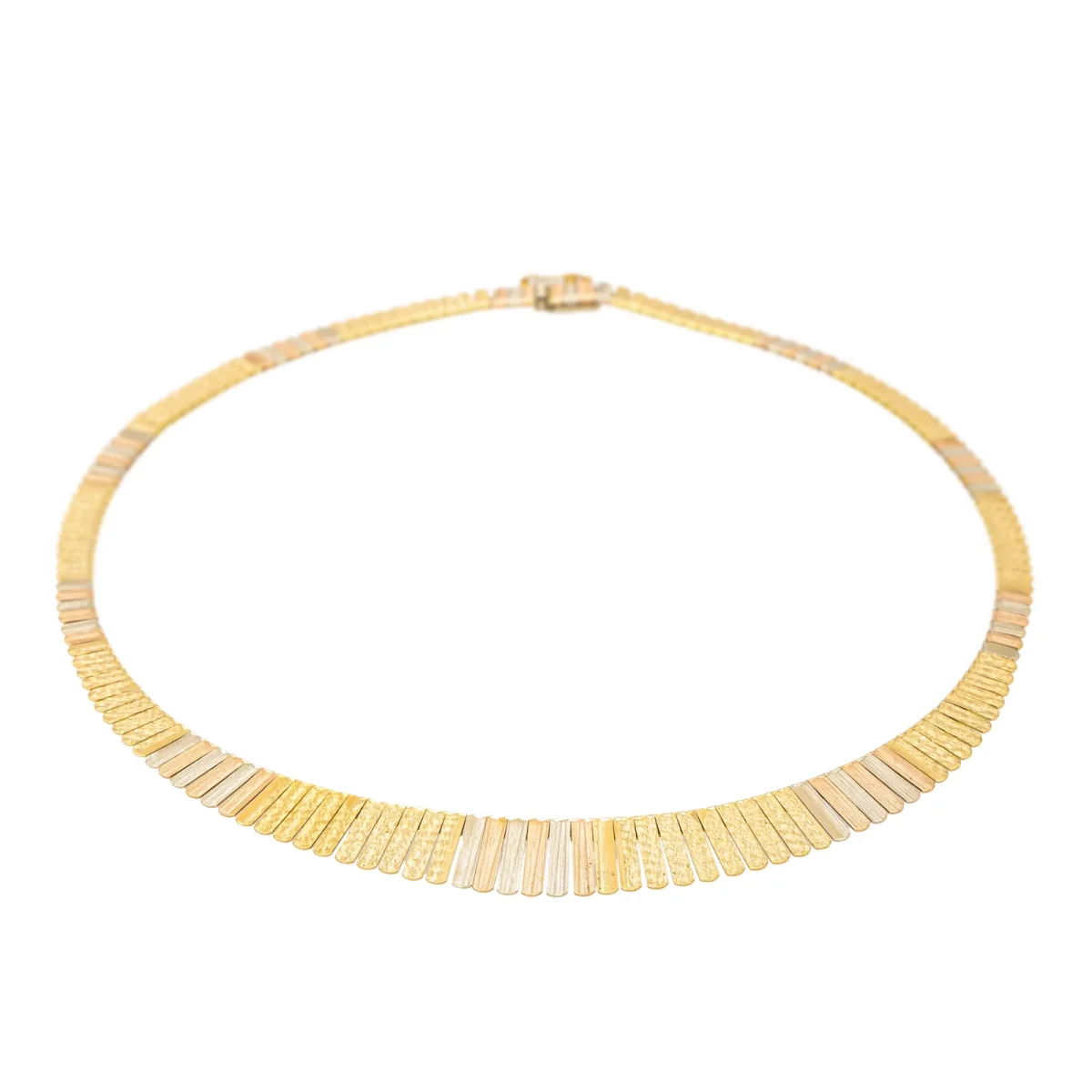 Collier Vintage Or jaune, Or rose, Or blanc – Image 5