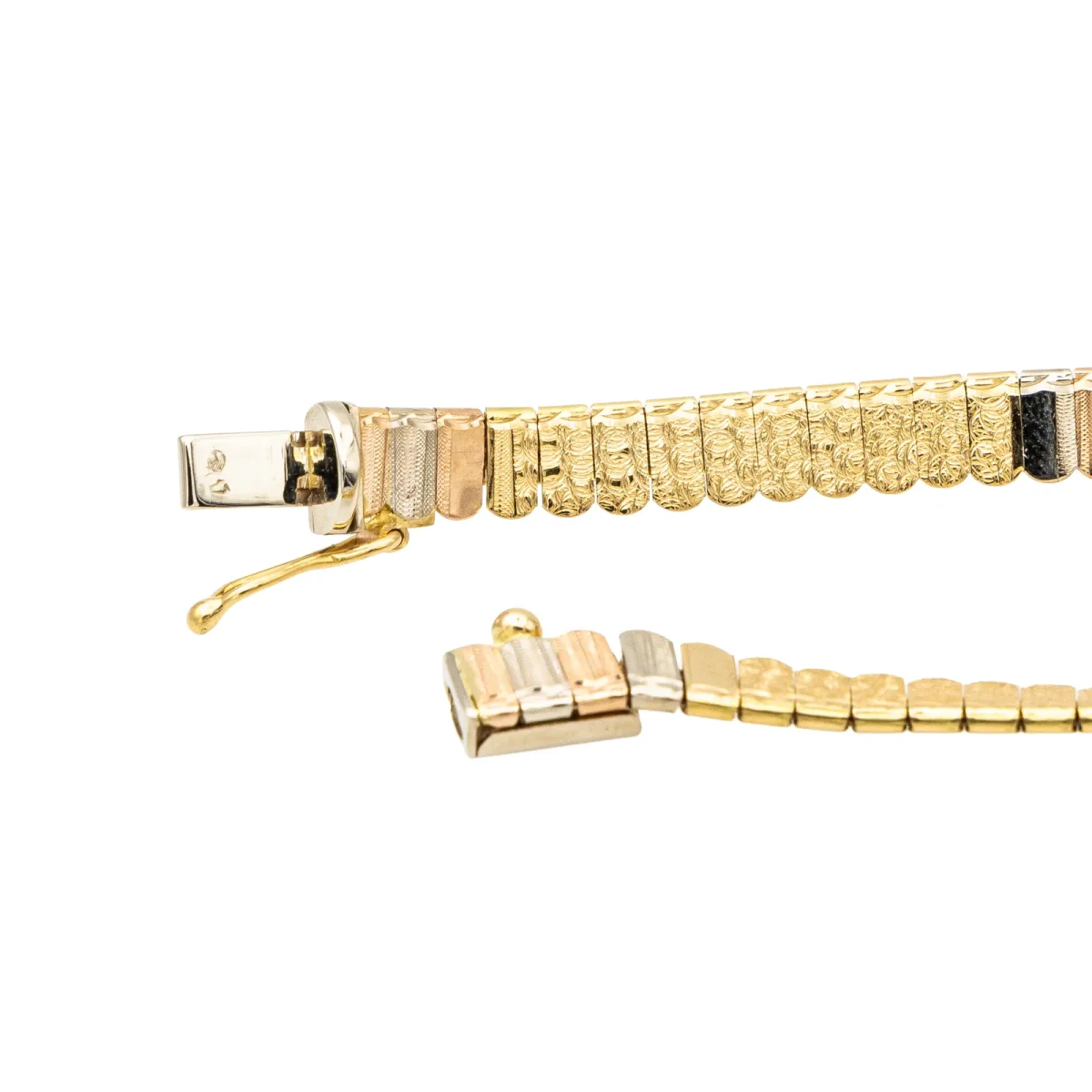 Collier Vintage Or jaune, Or rose, Or blanc – Image 7