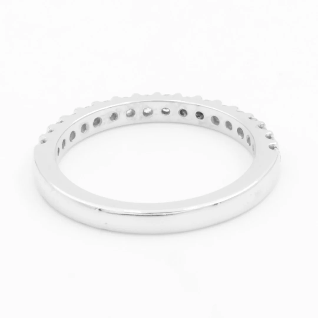 Bague Alliance Platine Diamant – Image 4