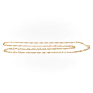 Collier Maille filigrane Or jaune