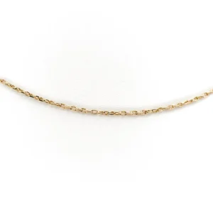 Collier Maille forçat Or jaune