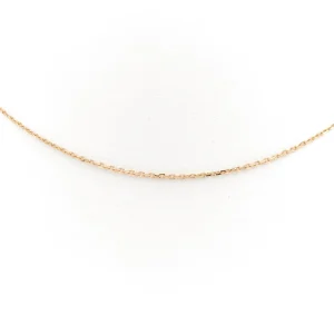 Collier Maille forçat Or jaune