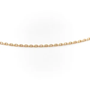 Collier Maille forçat Or jaune