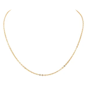 Collier Maille forçat Or jaune