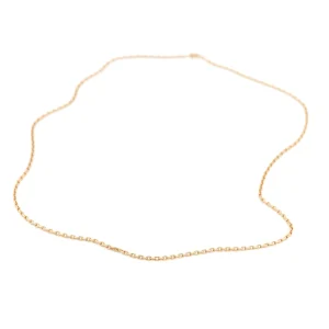 Collier Maille forçat Or jaune