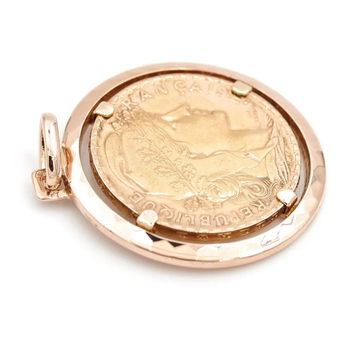 Pendentif Or jaune, Or rose – Image 3