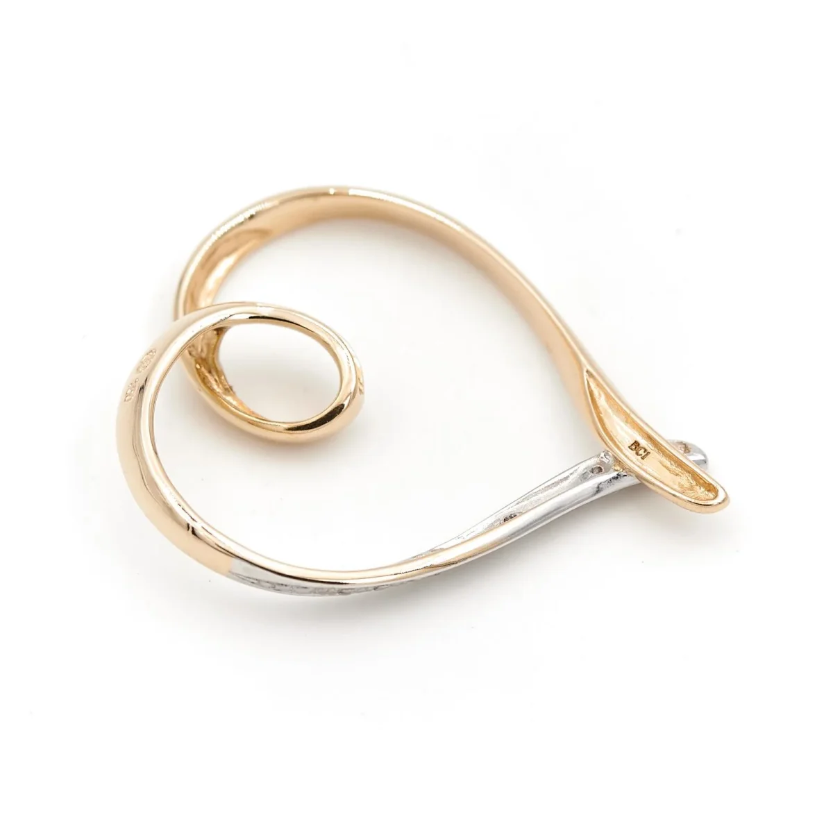 Pendentif Or jaune, Or blanc Diamant – Image 5