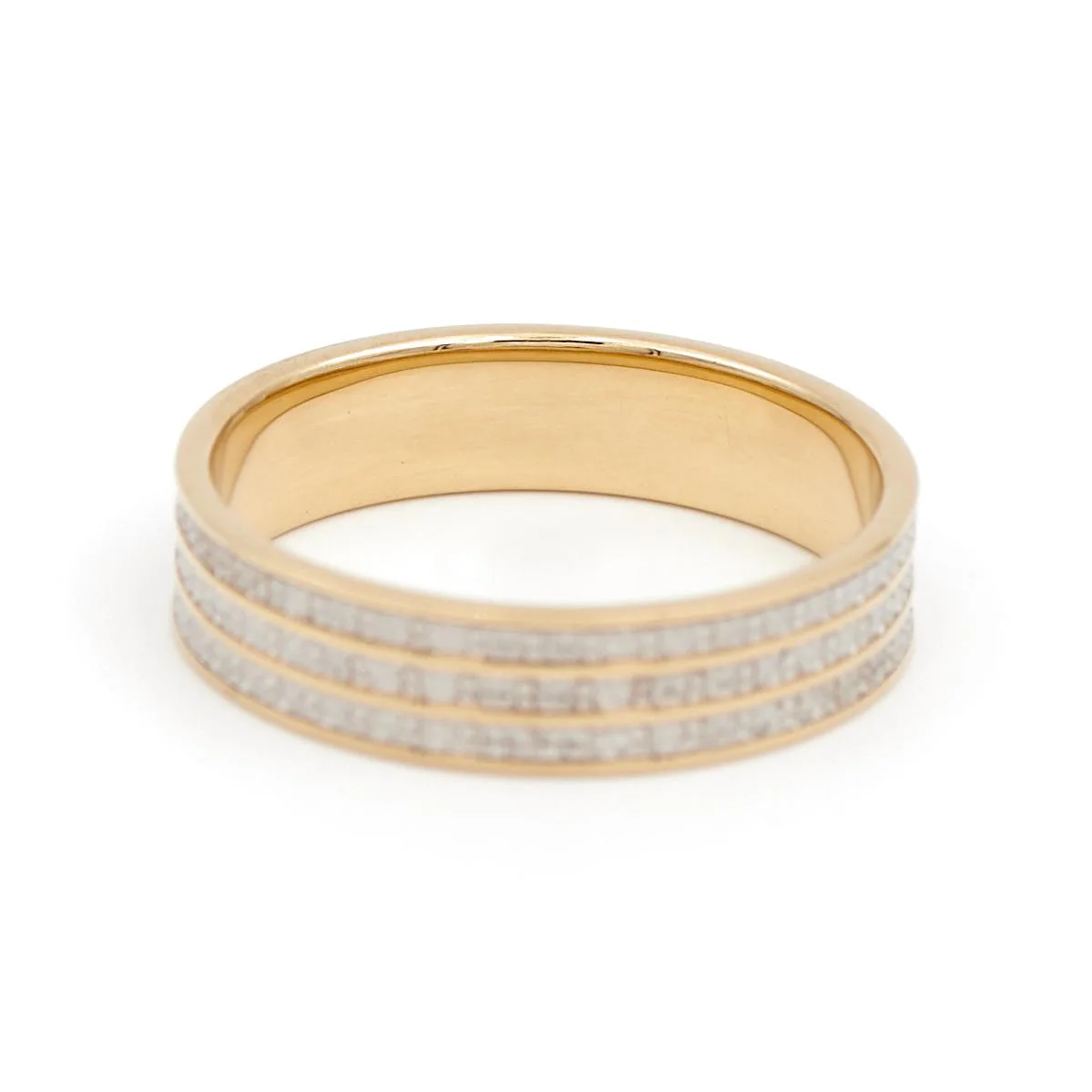 Bague Alliance Or jaune, Or blanc – Image 7