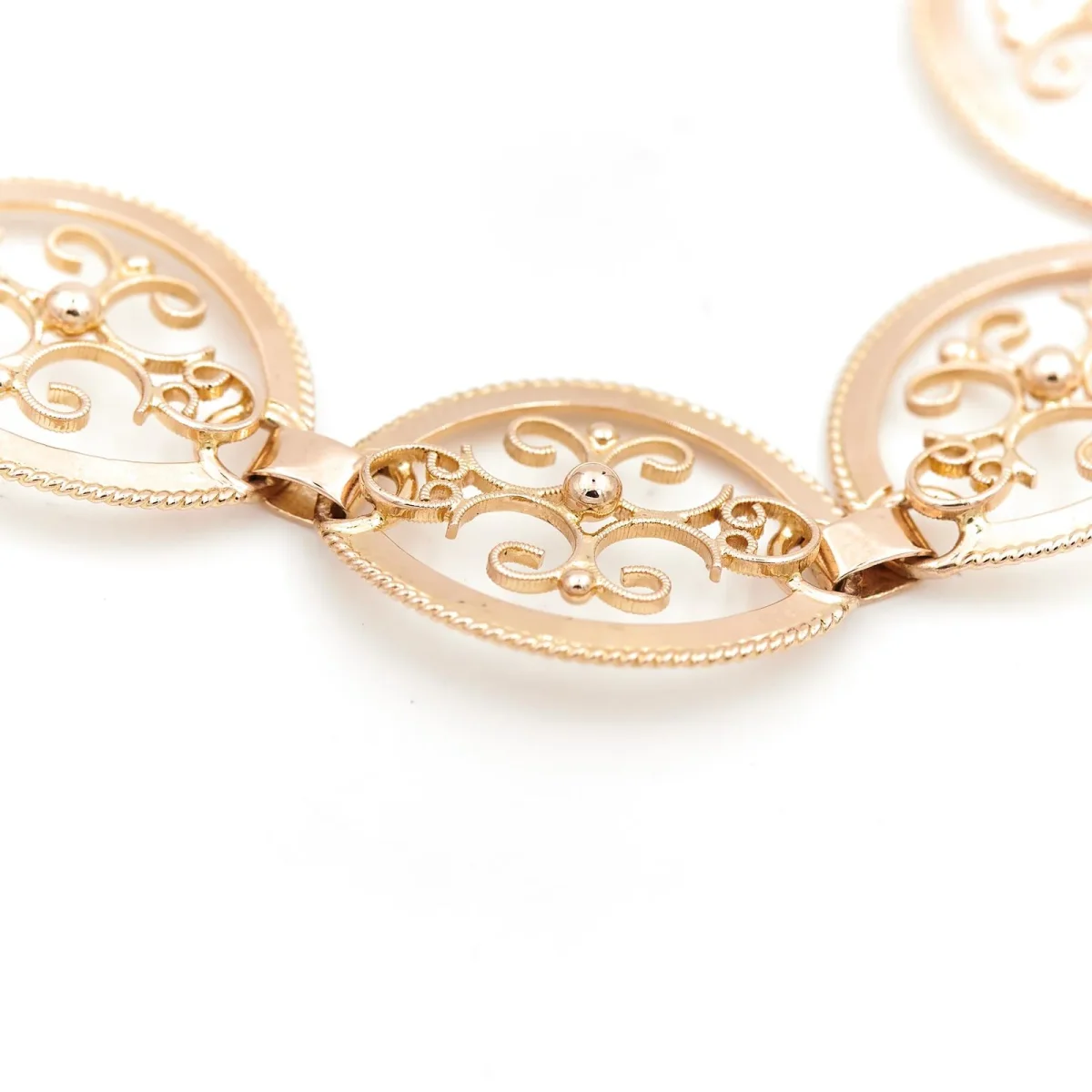 Bracelet Filigrane Or jaune – Image 5