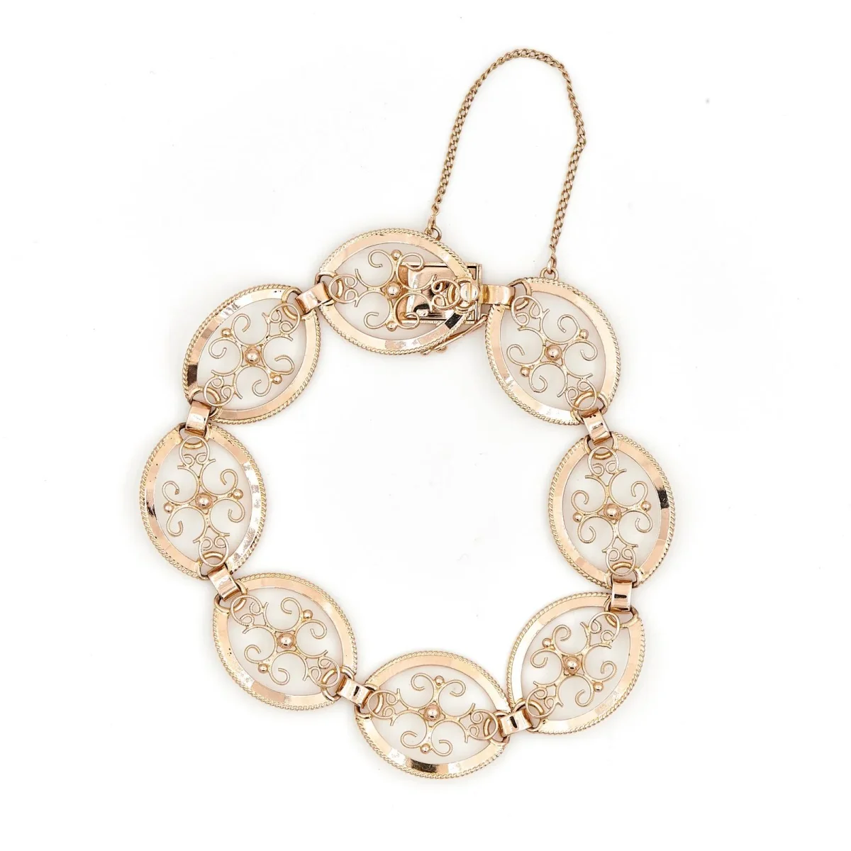 Bracelet Filigrane Or jaune – Image 7