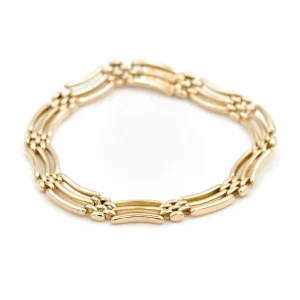 Bracelet Maille grain de riz Or jaune