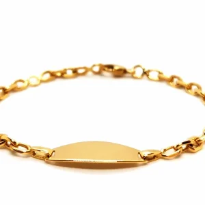 Bracelet Gourmette Or jaune