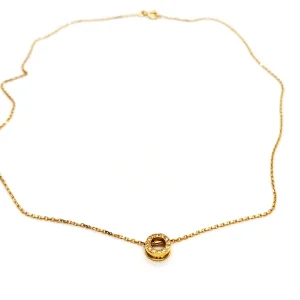 Collier pendentif Or jaune Diamant