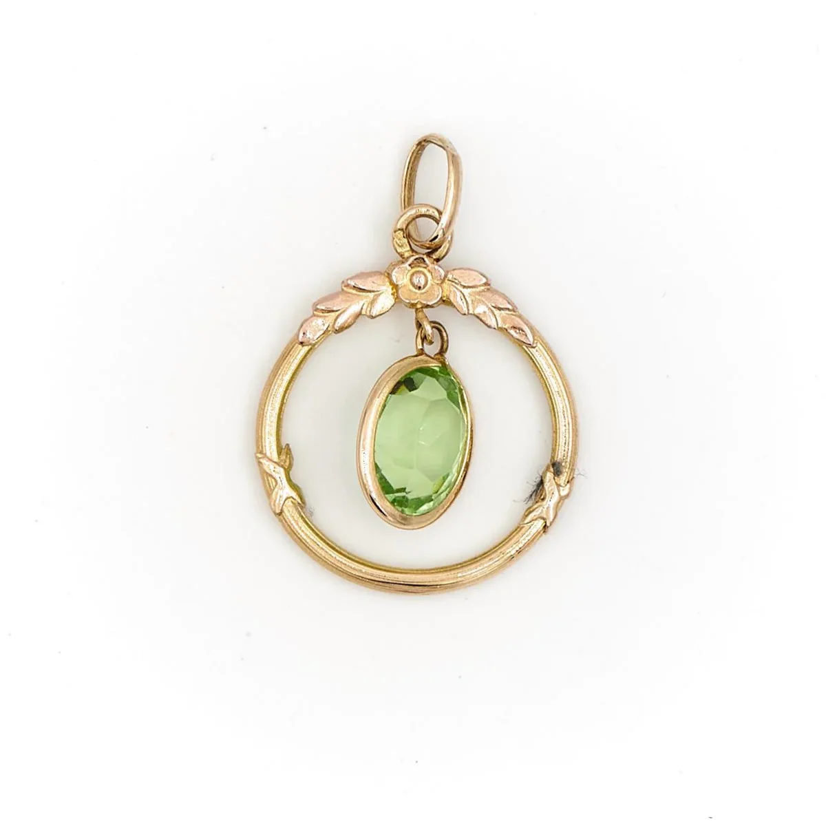 Pendentif Or jaune Péridot – Image 6