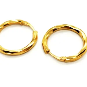 Boucles d'oreilles Créoles Or jaune