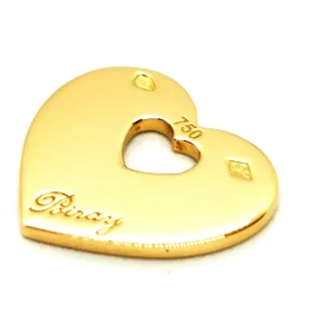 Poiray Pendentif Cœur secret Or jaune