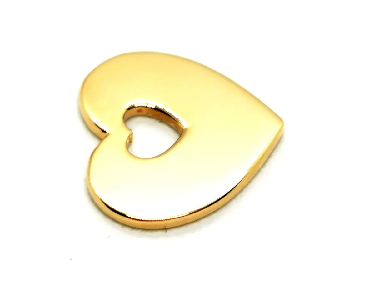 Poiray Pendentif Cœur secret Or jaune – Image 3