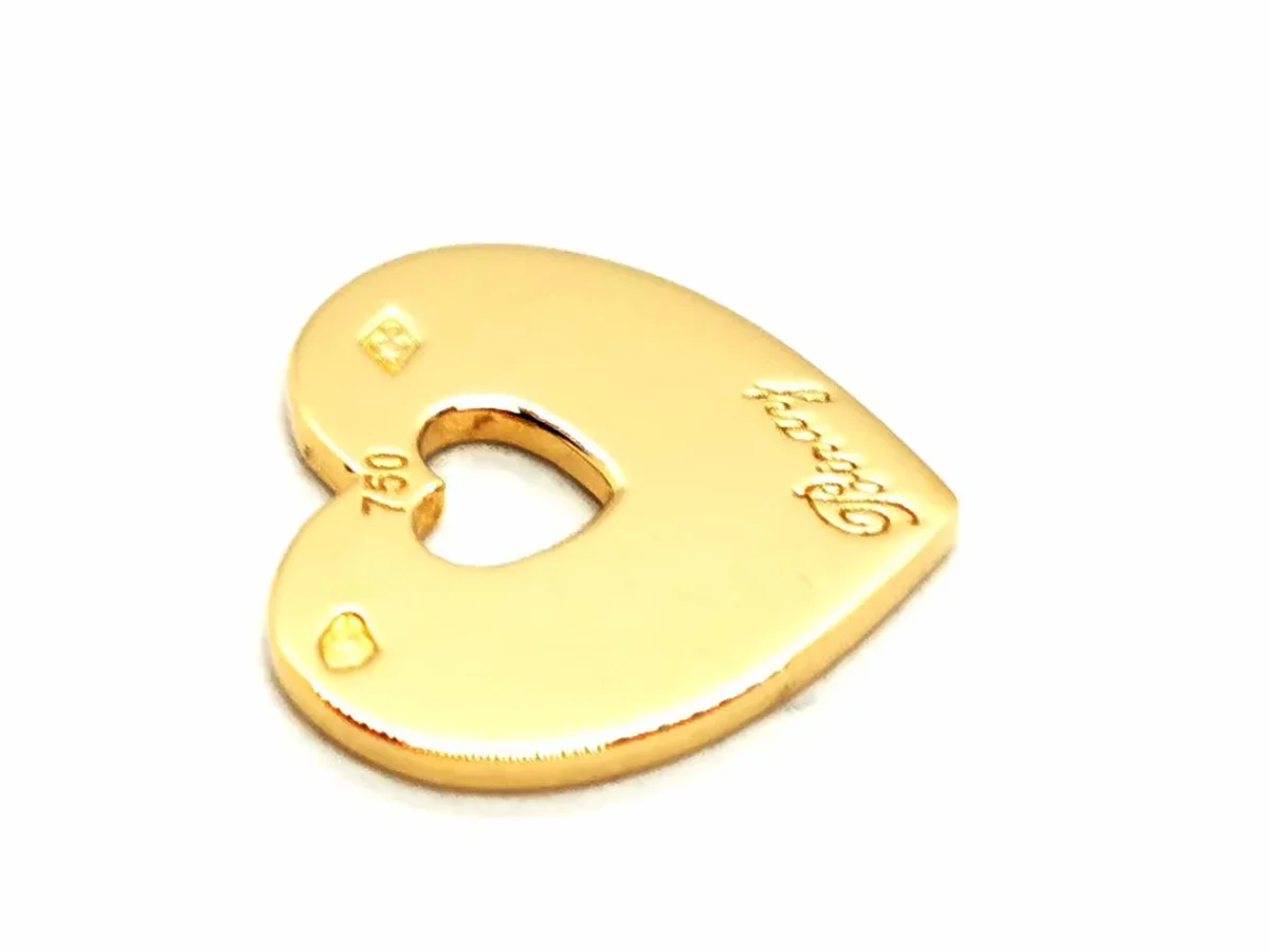 Poiray Pendentif Cœur secret Or jaune – Image 5