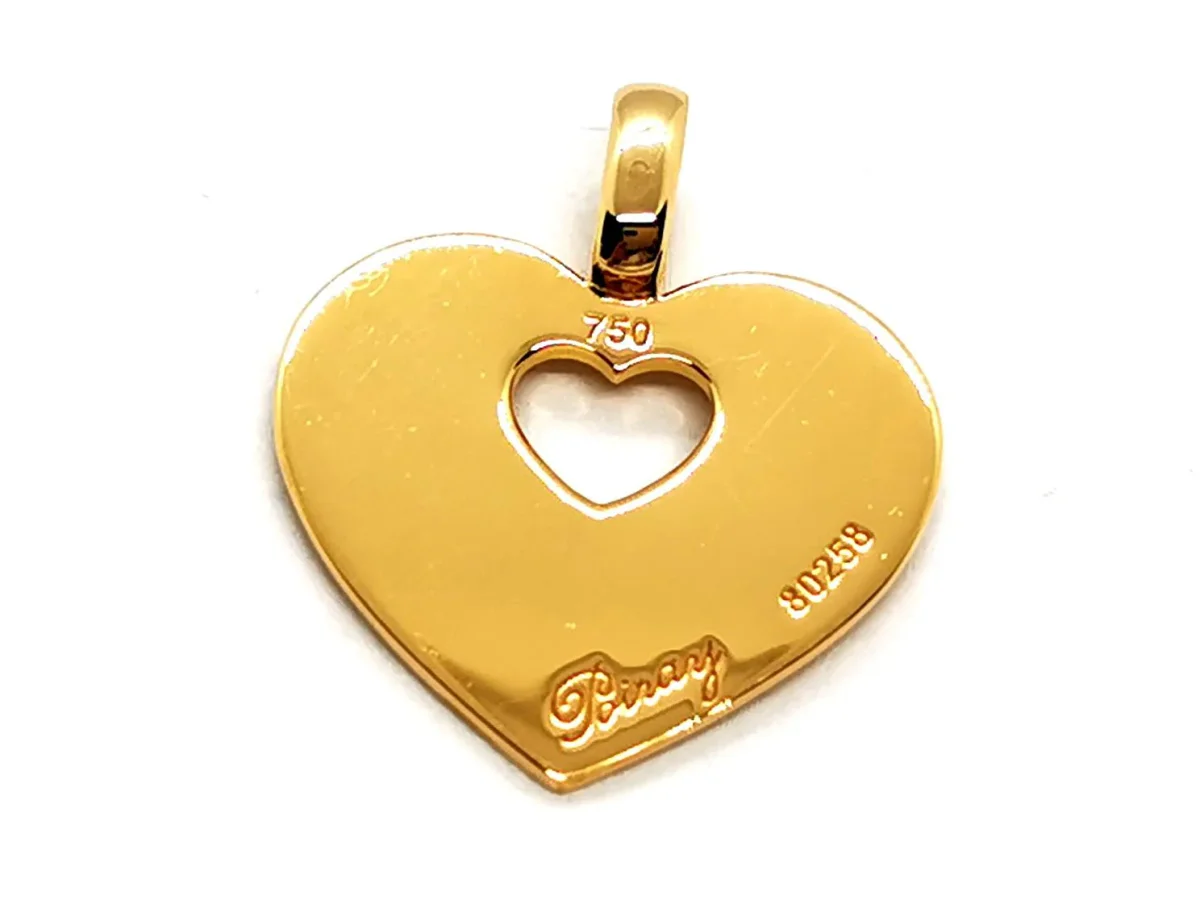 Poiray Pendentif Coeur secret Or jaune – Image 3