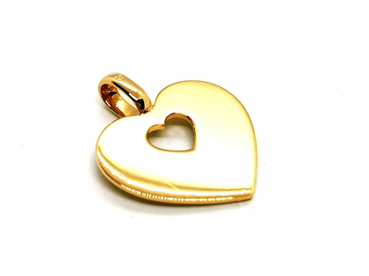 Poiray Pendentif Coeur secret Or jaune – Image 5