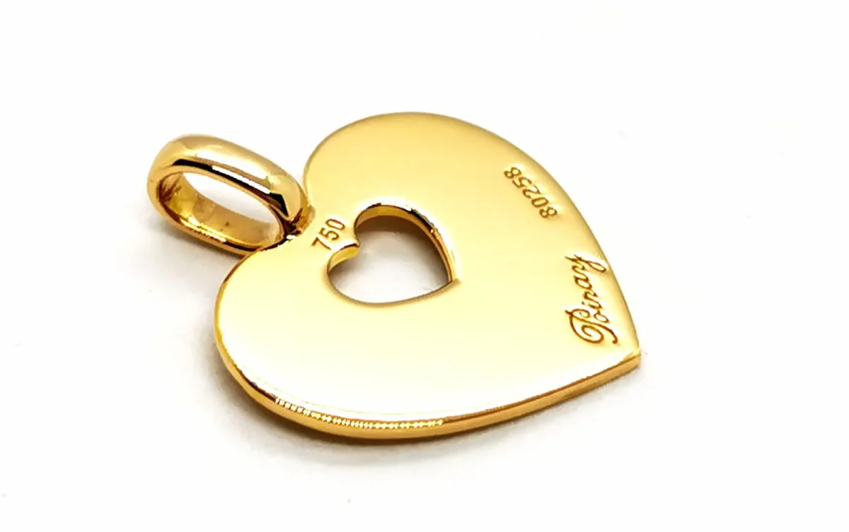 Poiray Pendentif Coeur secret Or jaune – Image 6
